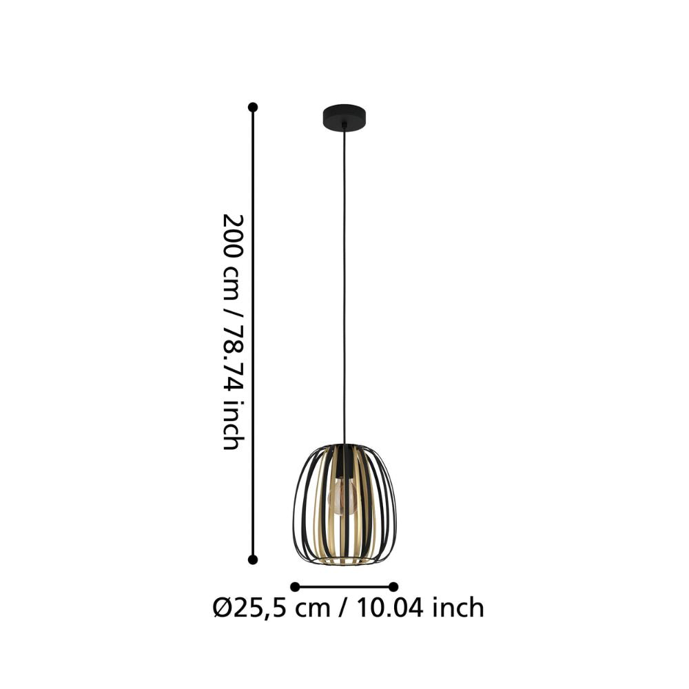Eglo ENCINITOS - 1 Light Pendant-Eglo-Ozlighting.com.au