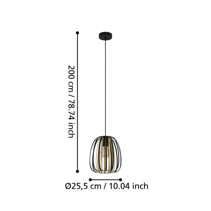 Eglo ENCINITOS - 1 Light Pendant-Eglo-Ozlighting.com.au