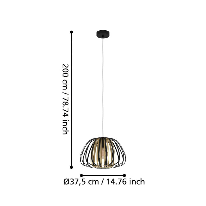 Eglo ENCINITOS - 1 Light Pendant-Eglo-Ozlighting.com.au