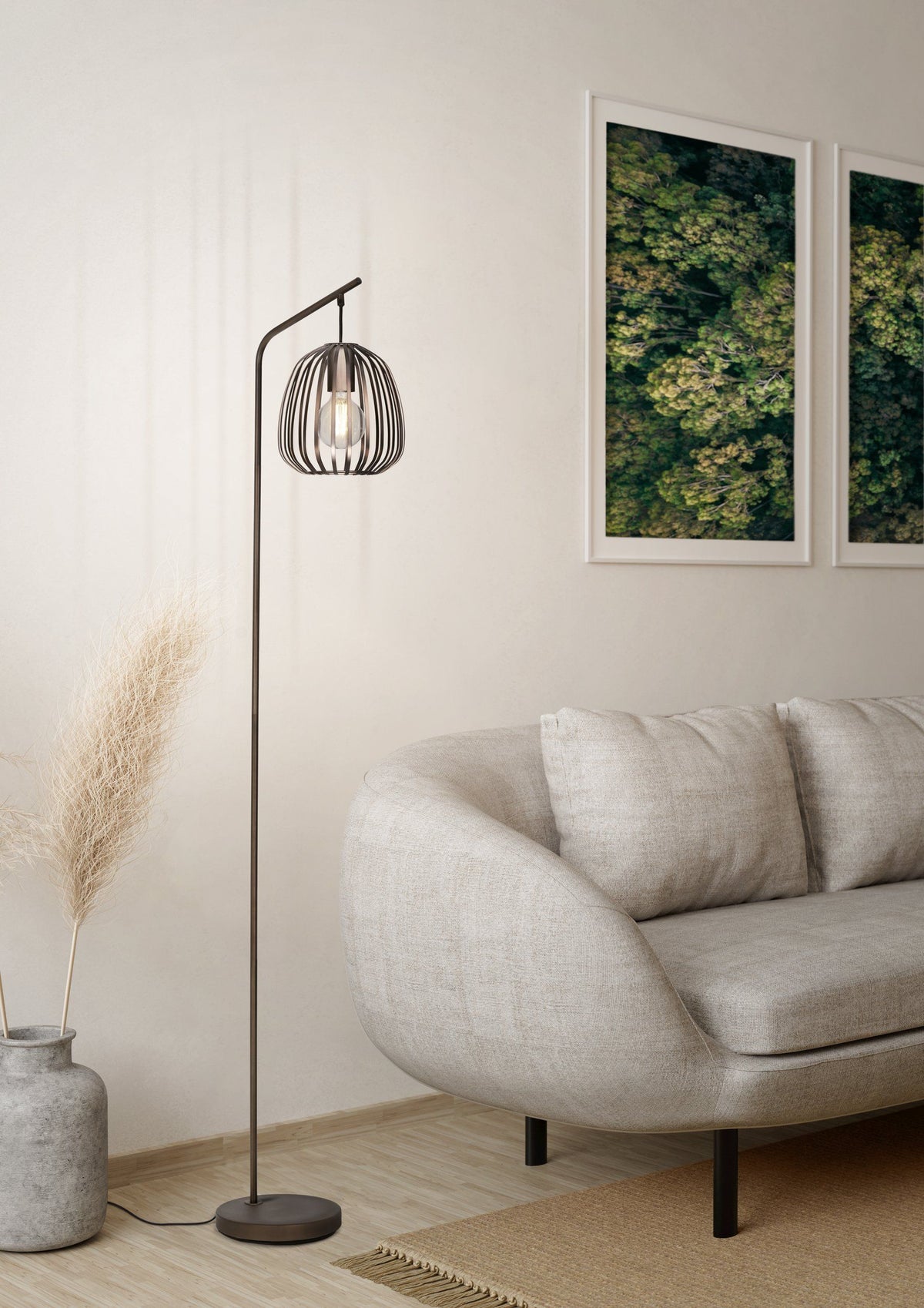 Eglo ESPINAL Floor Lamp - E27, Bronze-Eglo-Ozlighting.com.au