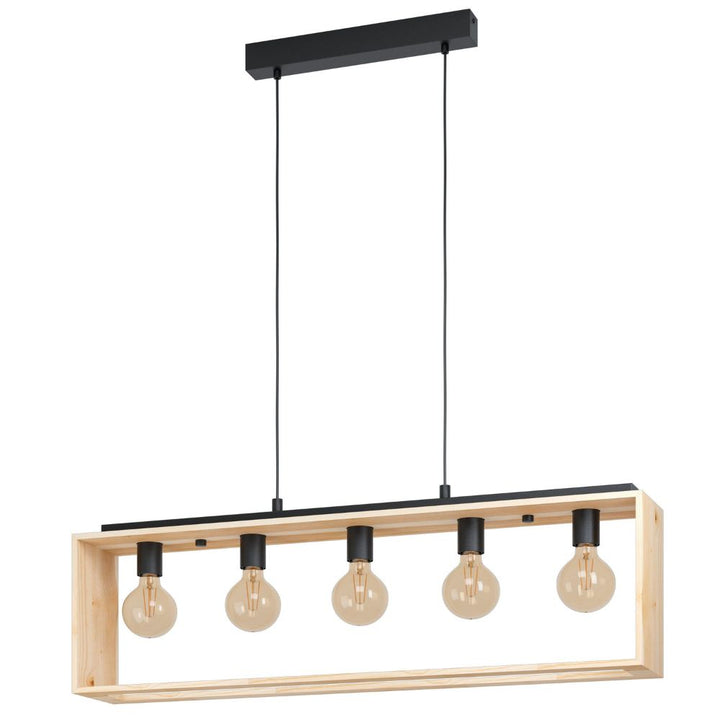 Eglo FAMBOROUGH - 1/5 Light Pendant-Eglo-Ozlighting.com.au