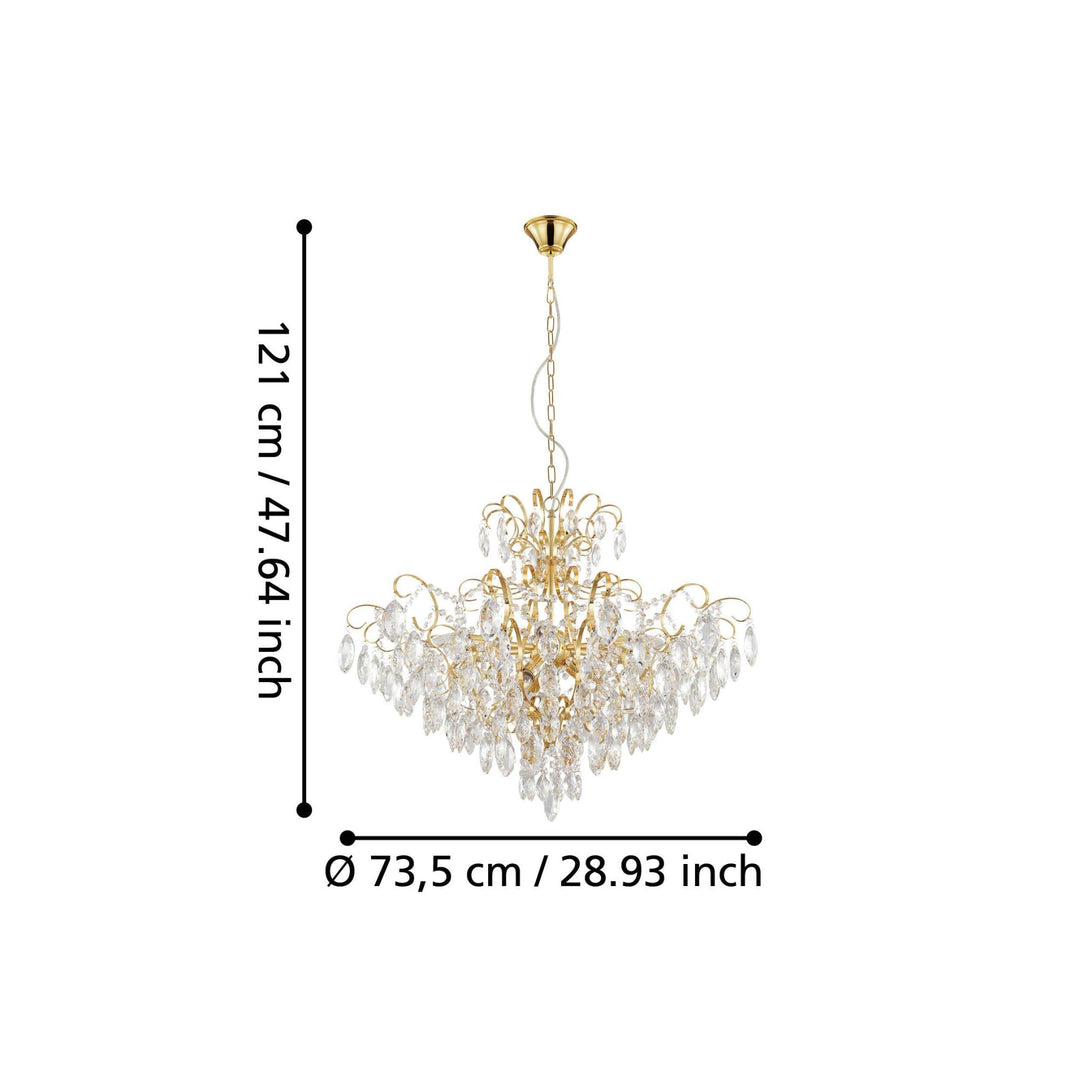 Eglo FENOULLET - 1 Light Pendant-Eglo-Ozlighting.com.au