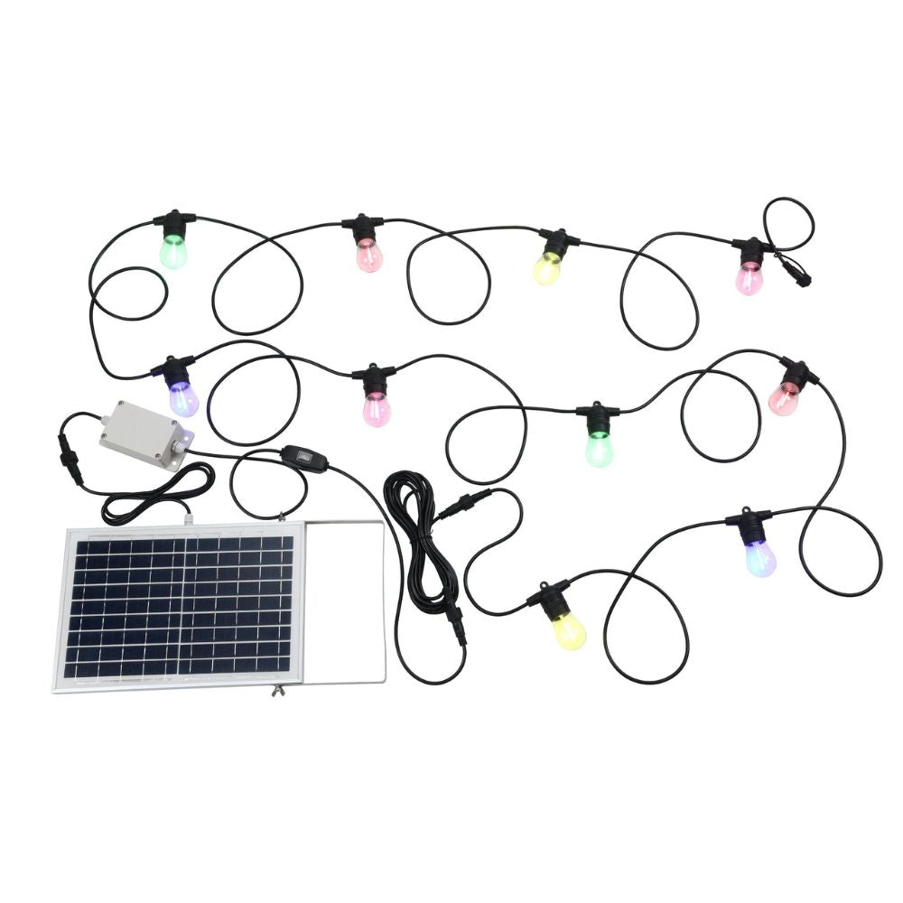 Eglo FESTOON 2 Solar Kit - 1W, IPX5-Eglo-Ozlighting.com.au
