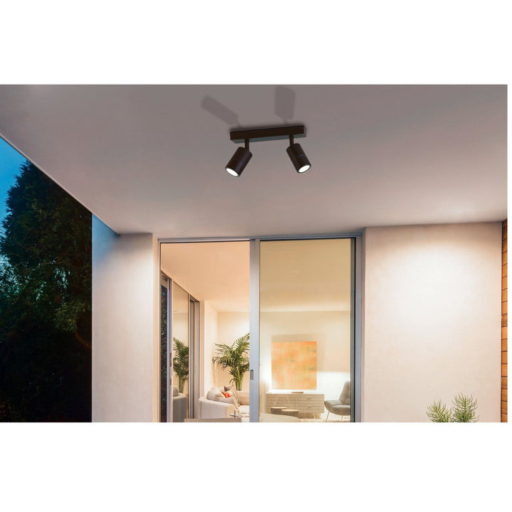 Eglo FREMANTLE - 2x5W Bar Ceiling Light-Eglo-Ozlighting.com.au