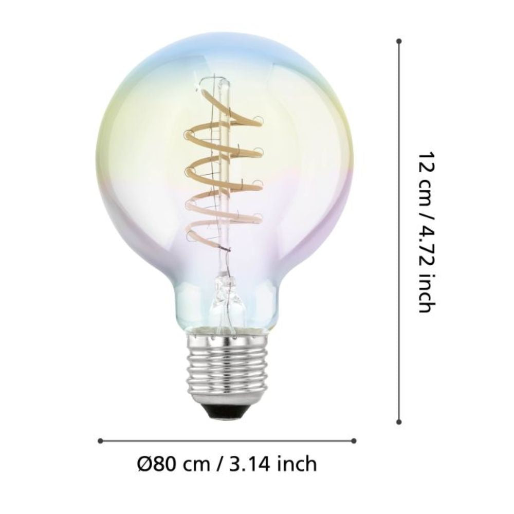 Eglo G80 LED Globe - 4W G80, E27-Eglo-Ozlighting.com.au