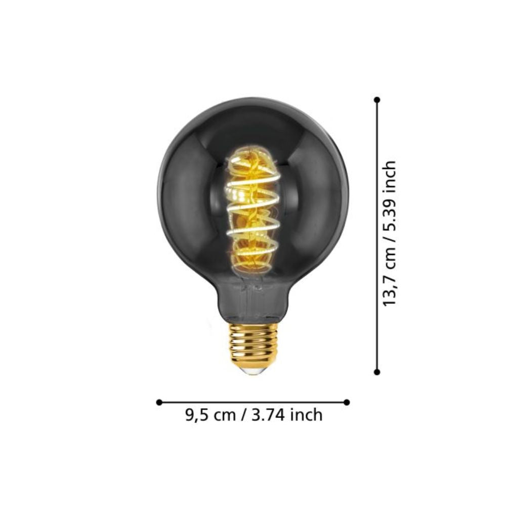 Eglo G95 Globe - 4W G95, E27-Eglo-Ozlighting.com.au