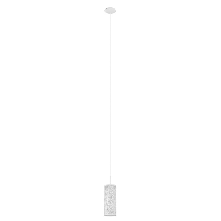 Eglo HAMBLETON - 1 Light Steel Pendant-Eglo-Ozlighting.com.au