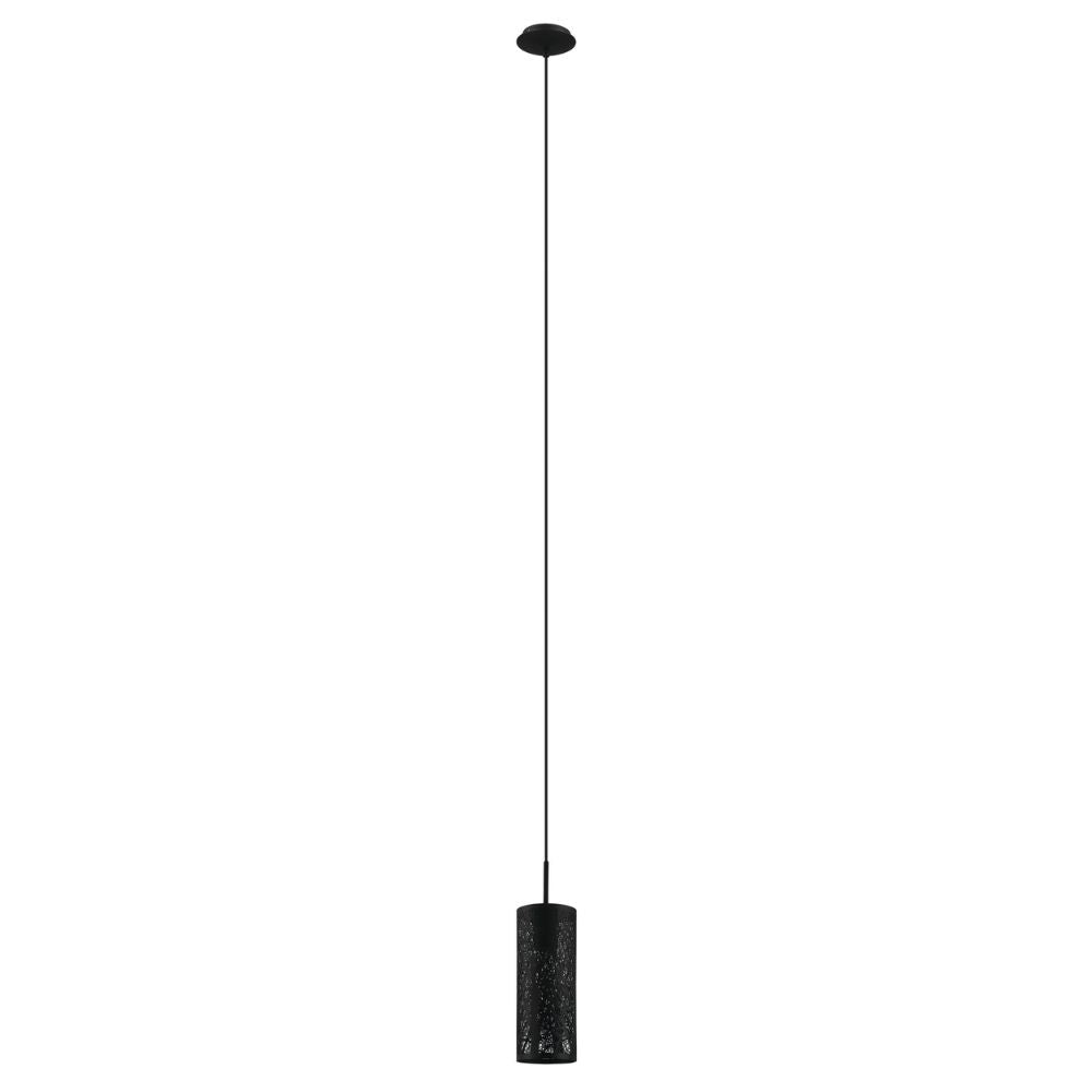 Eglo HAMBLETON - 1 Light Steel Pendant-Eglo-Ozlighting.com.au