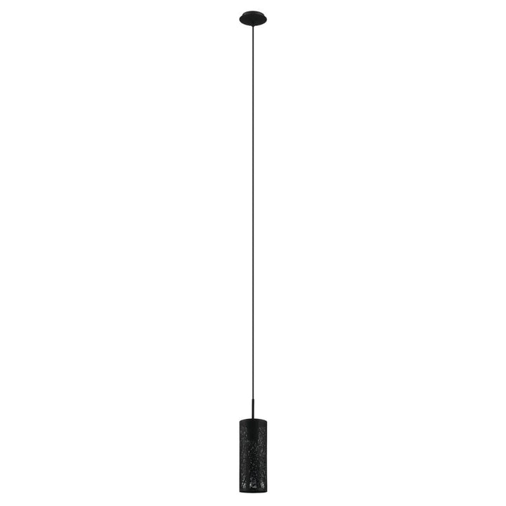Eglo HAMBLETON - 1 Light Steel Pendant-Eglo-Ozlighting.com.au
