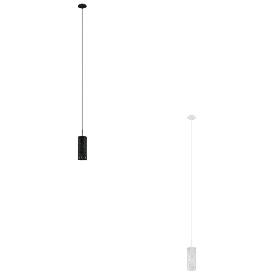 Eglo HAMBLETON - 1 Light Steel Pendant-Eglo-Ozlighting.com.au
