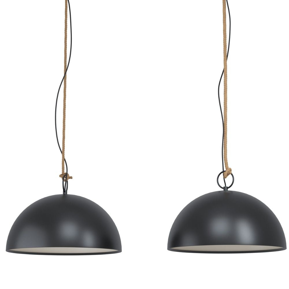 Eglo HODSOLL - 1/2 Steel Light Pendant-Eglo-Ozlighting.com.au