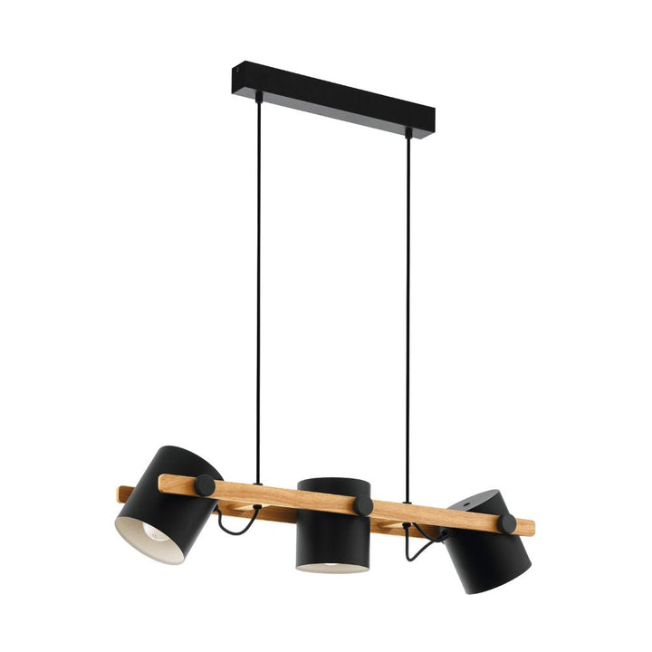 Eglo HORNWOOD - 3/4 Steel Light Pendant-Eglo-Ozlighting.com.au