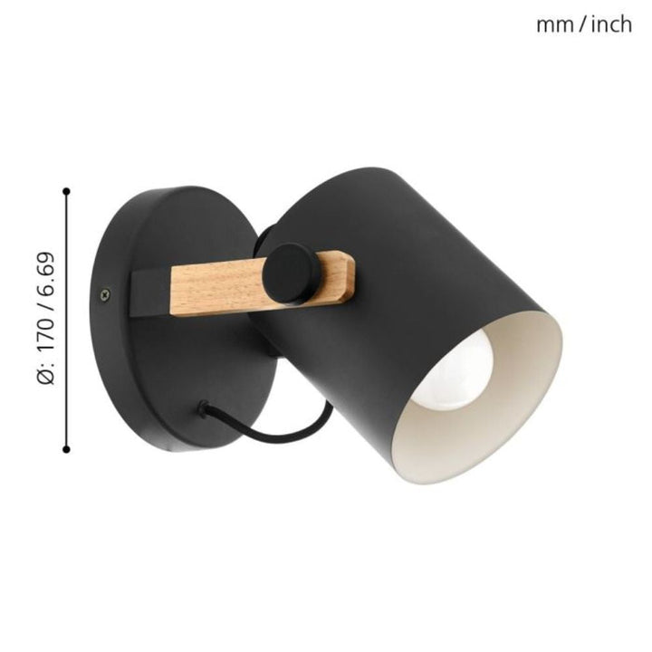 Eglo HORNWOOD - Wall Light-Eglo-Ozlighting.com.au