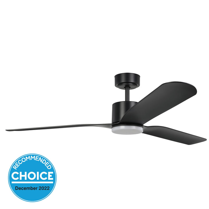 Eglo ILUKA - 3 Blade 60" 1500mm DC Ceiling Fan with LED Light-Eglo-Ozlighting.com.au