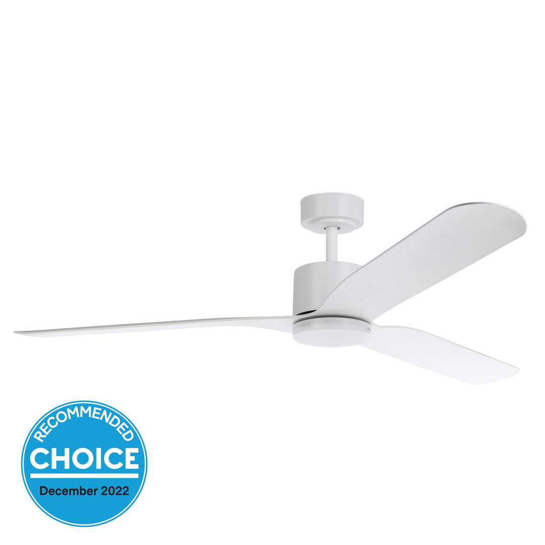 Eglo ILUKA - 3 Blade 60" 1500mm DC Ceiling Fan with LED Light-Eglo-Ozlighting.com.au
