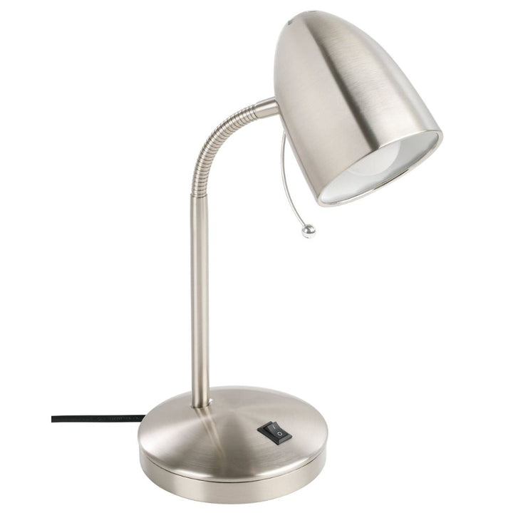 Eglo LARA - Steel Table Lamp with USB Charging-Eglo-Ozlighting.com.au