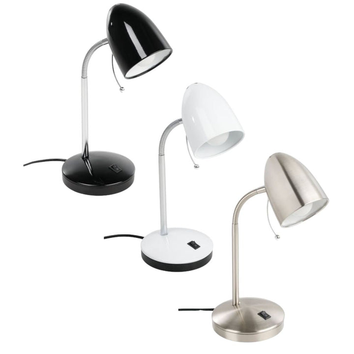 Eglo LARA - Steel Table Lamp with USB Charging-Eglo-Ozlighting.com.au