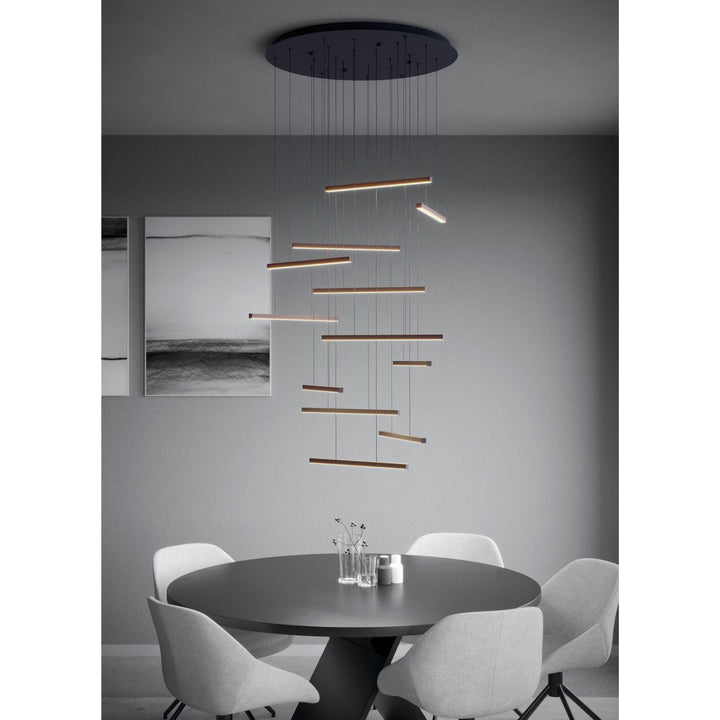 Eglo LINDOZA - 12 Light Pendant-Eglo-Ozlighting.com.au