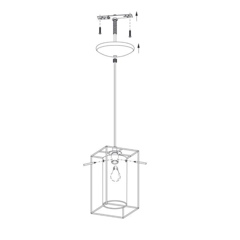 Eglo LONCINO - 1/3 Light Pendant-Eglo-Ozlighting.com.au