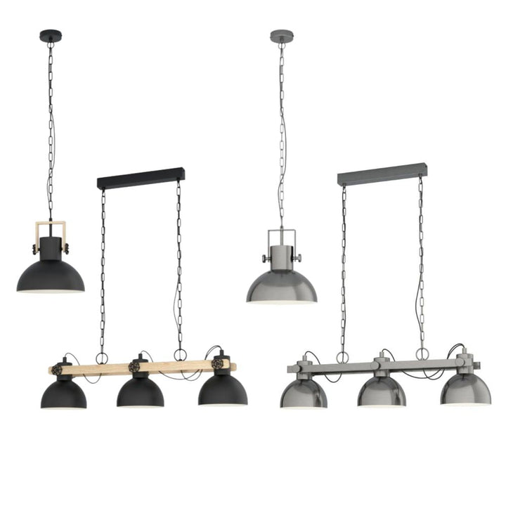 Eglo LUBENHAM - 1/3 Light Pendant-Eglo-Ozlighting.com.au