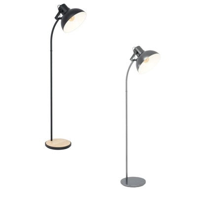 Eglo LUBENHAM - Steel Floor Lamp-Eglo-Ozlighting.com.au