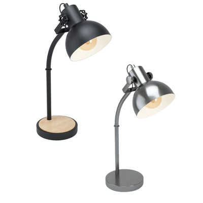 Eglo LUBENHAM - Steel Table Lamp-Eglo-Ozlighting.com.au