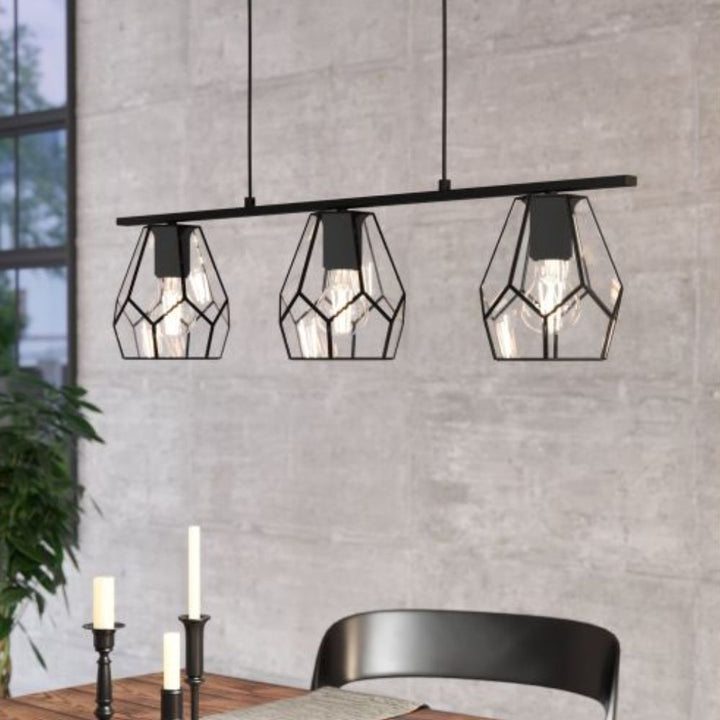 Eglo MARDYKE - 1/3 Light Pendant-Eglo-Ozlighting.com.au