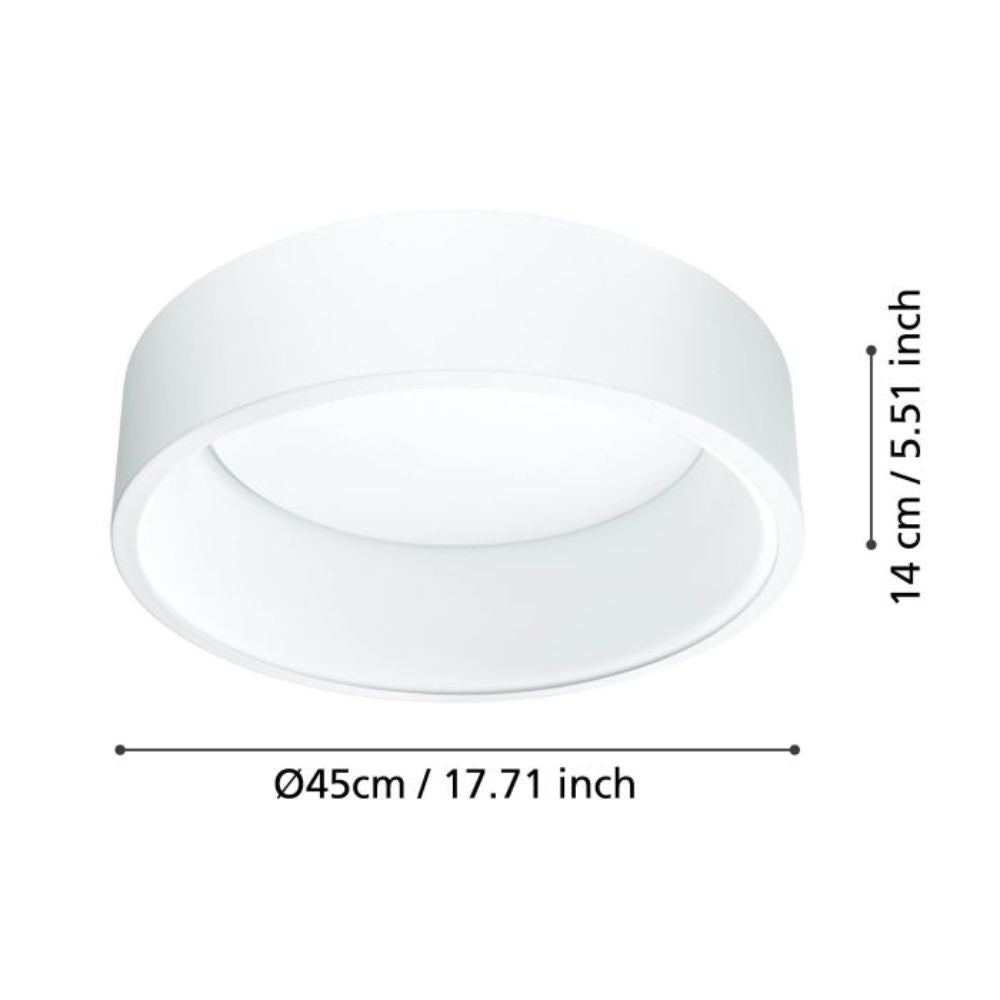 Eglo MARGHERA 1/2 LED Ceiling Light - Oyster-Eglo-Ozlighting.com.au