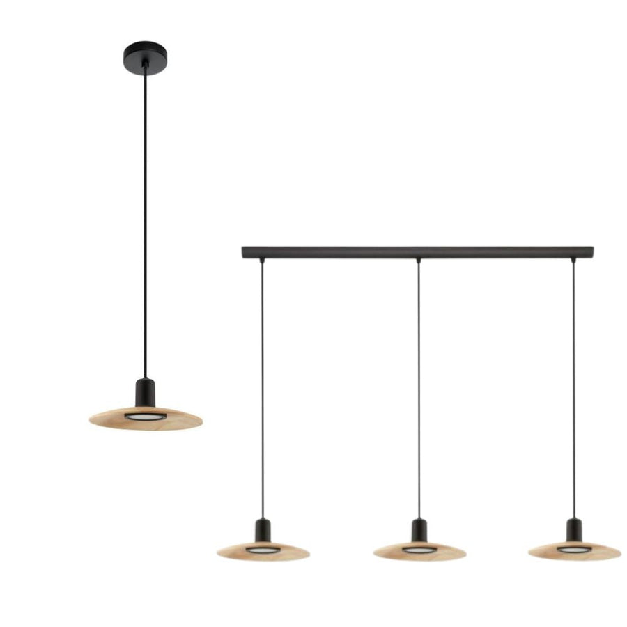 Eglo MAYAZES - 1/3 Light Pendant-Eglo-Ozlighting.com.au