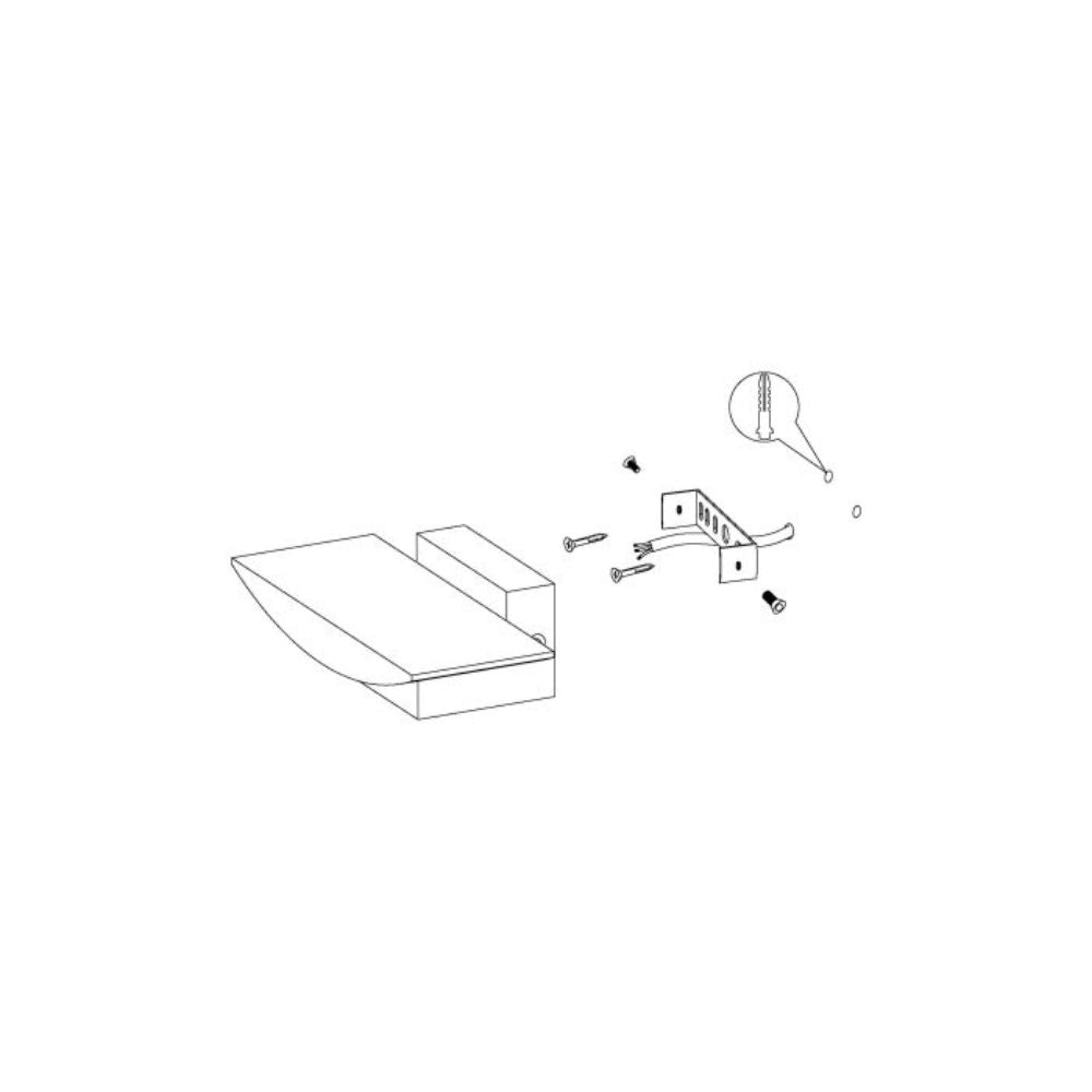 Eglo METRASS Wall Light - 5.6W-Eglo-Ozlighting.com.au