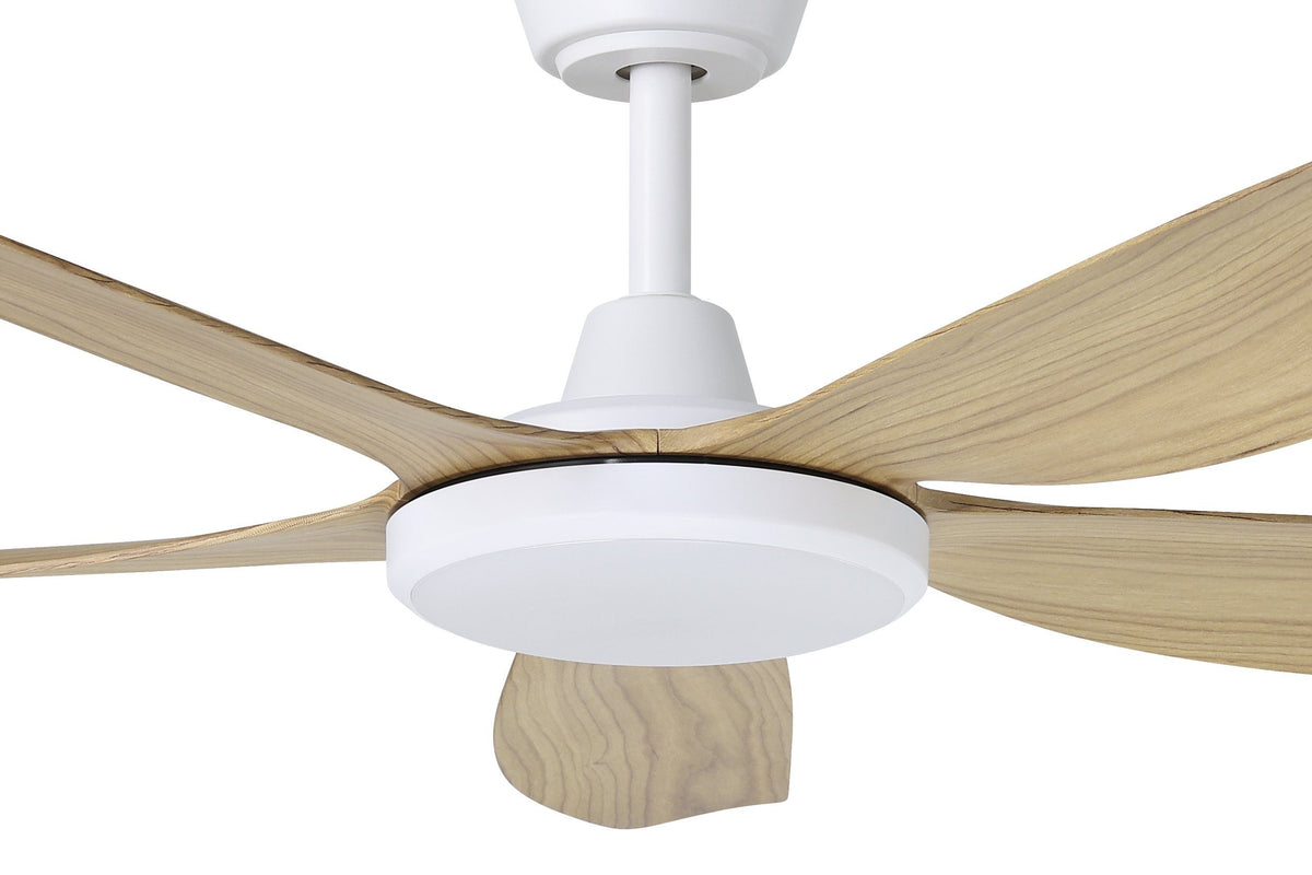 Eglo MIAMI DC Ceiling Fan - 52 Inch, Tri-Colour LED Light-Eglo-Ozlighting.com.au