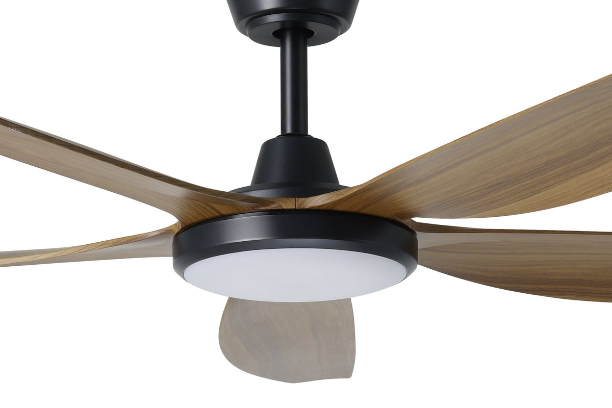 Eglo MIAMI DC Ceiling Fan - 60 Inch, Tri-Colour LED Light-Eglo-Ozlighting.com.au