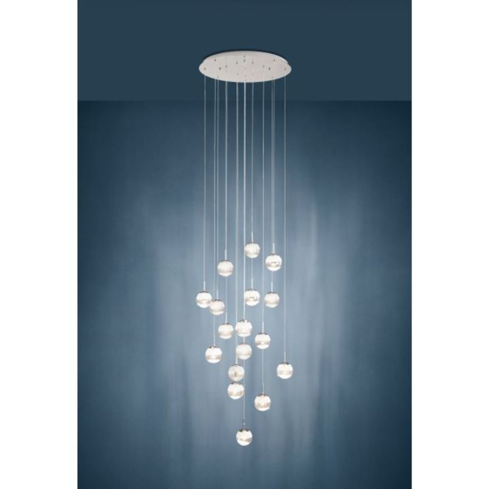 Eglo MONTEFIO 1/2 - 1/17 Light Pendant-Eglo-Ozlighting.com.au