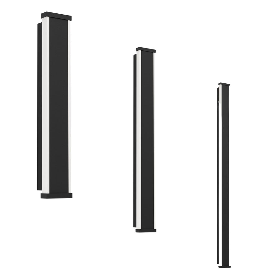 Eglo NEVIANO - LED Outdoor Wall Light - Black-Eglo-Ozlighting.com.au