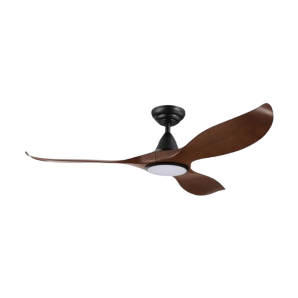 Eglo NOOSA - 3 Blade 52" 1320mm DC Ceiling Fan with 3-CCT LED Light-Eglo-Ozlighting.com.au