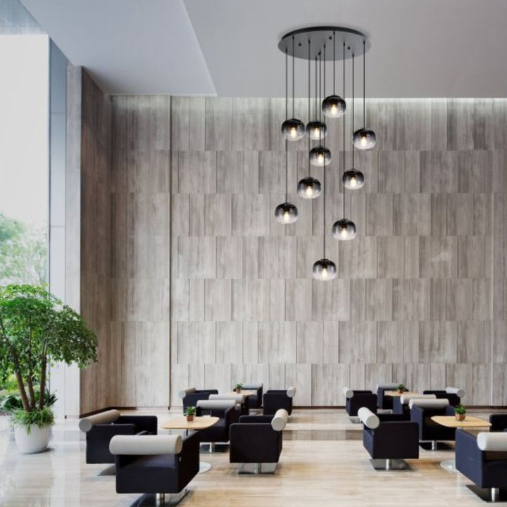 Eglo OILELLA - 1/10 Light Pendant-Eglo-Ozlighting.com.au