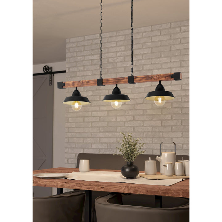 Eglo OLDBURY - 3 Light Pendant-Eglo-Ozlighting.com.au