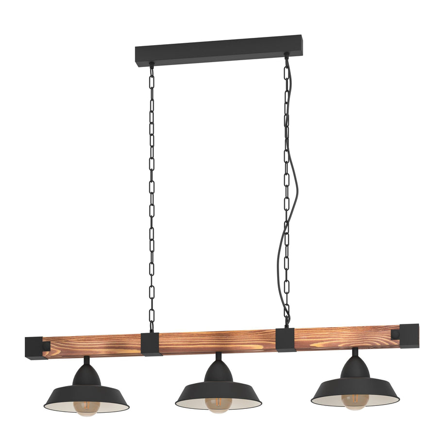 Eglo OLDBURY - 3 Light Pendant-Eglo-Ozlighting.com.au