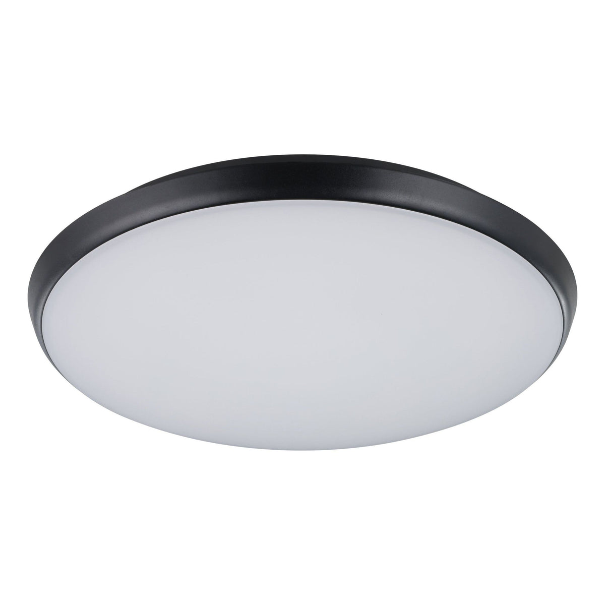 Eglo OLLIE 2 LED Ceiling Light - Oyster, Black-Eglo-Ozlighting.com.au