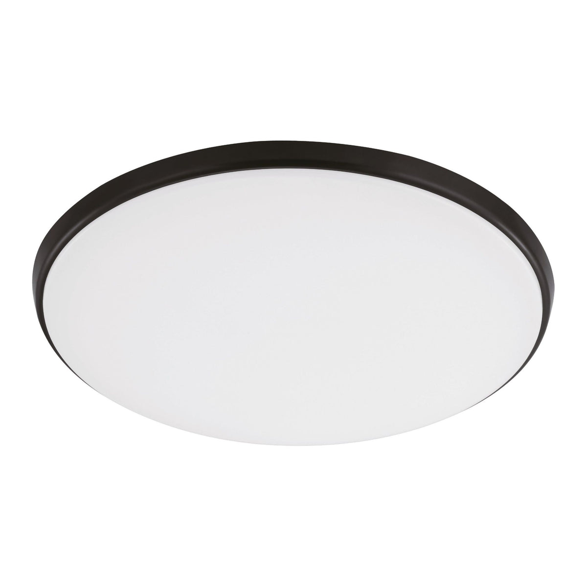 Eglo OLLIE 2 LED Ceiling Light - Oyster, Black-Eglo-Ozlighting.com.au