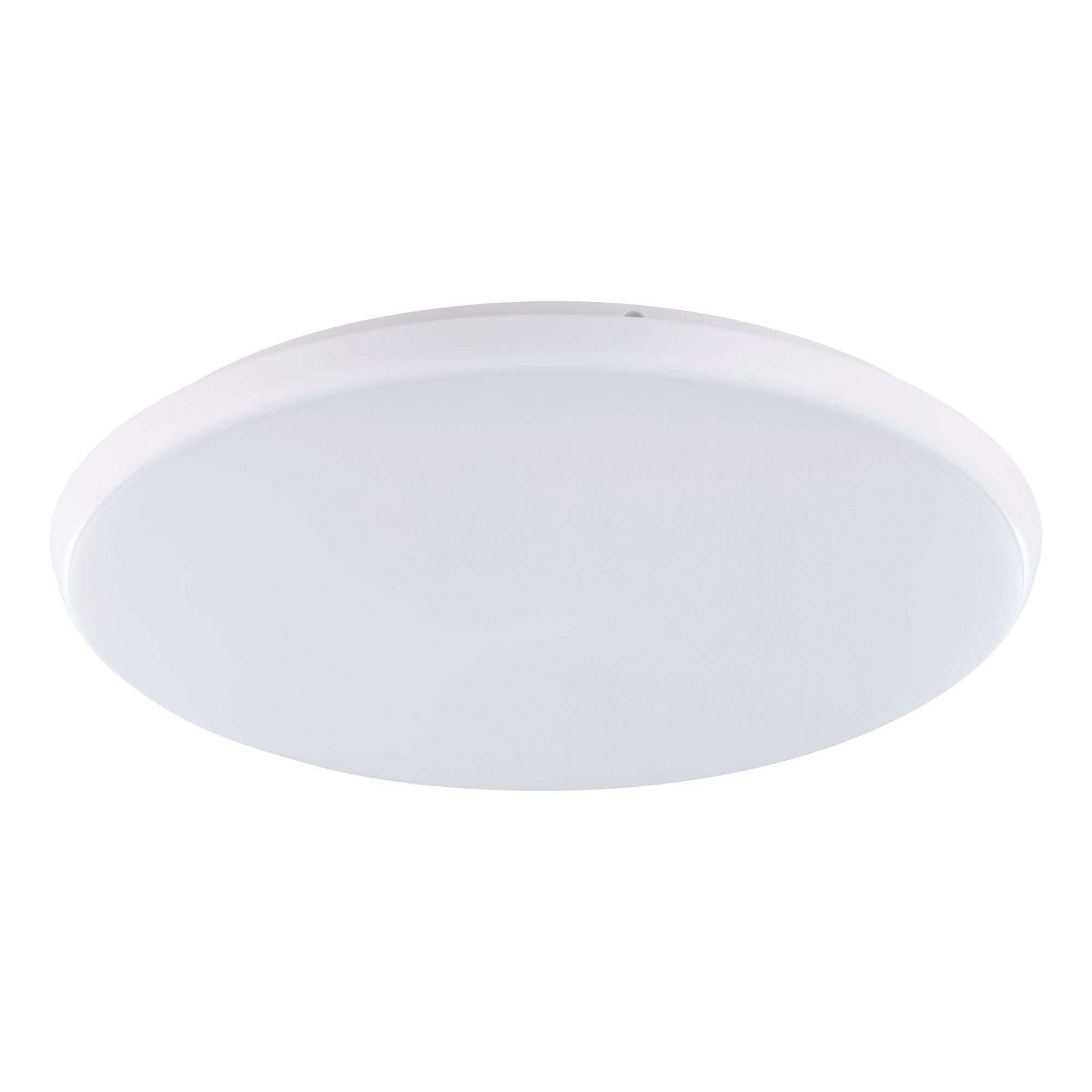 Eglo OLLIE 2 - LED Oyster Ceiling Light - White-Eglo-Ozlighting.com.au