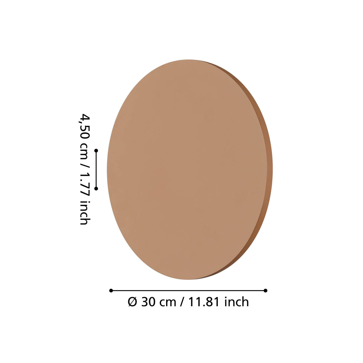 Eglo ORLANDO Tricolour LED Wall Light-Eglo-Ozlighting.com.au