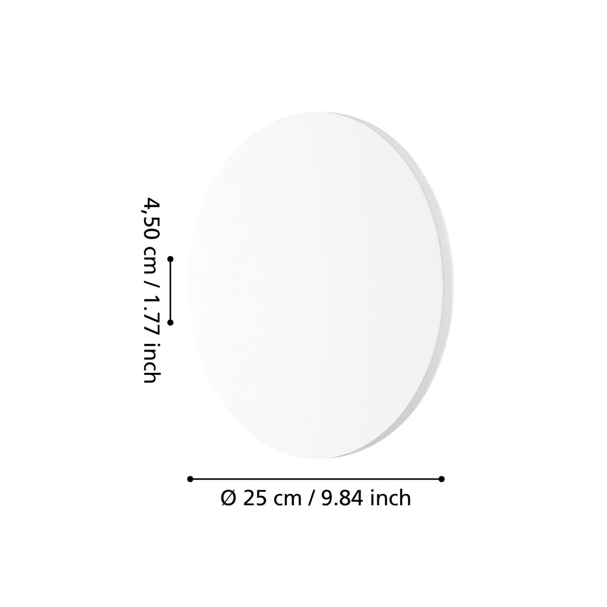 Eglo ORLANDO Tricolour LED Wall Light-Eglo-Ozlighting.com.au