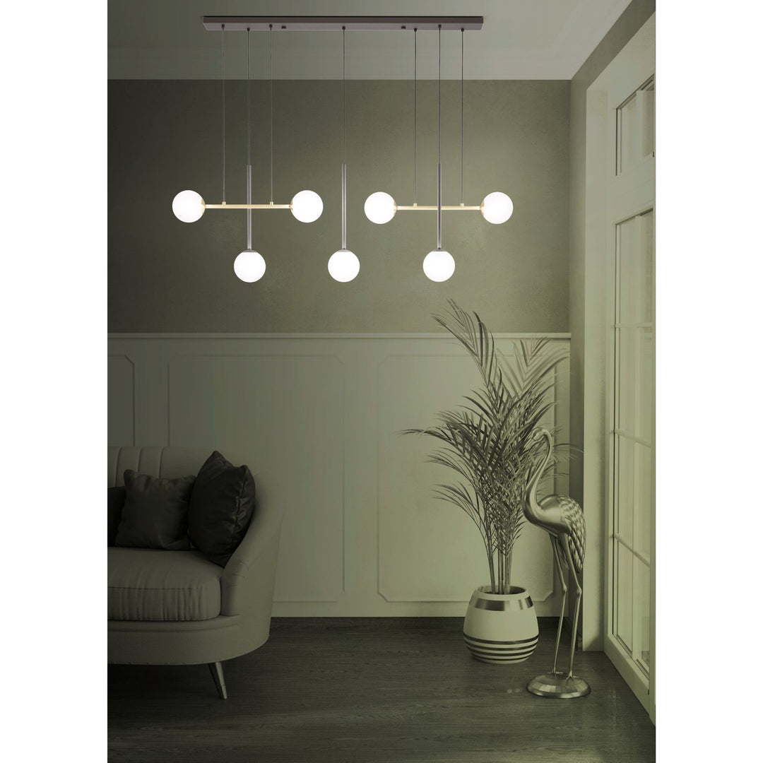 Eglo PAZ - 7/3 Light Pendant-Eglo-Ozlighting.com.au