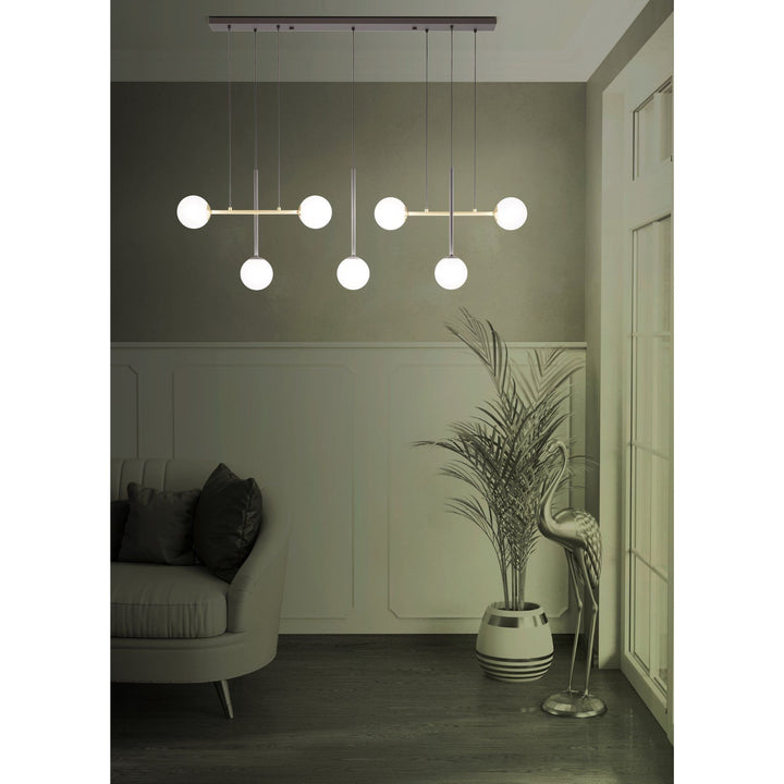 Eglo PAZ - 7/3 Light Pendant-Eglo-Ozlighting.com.au