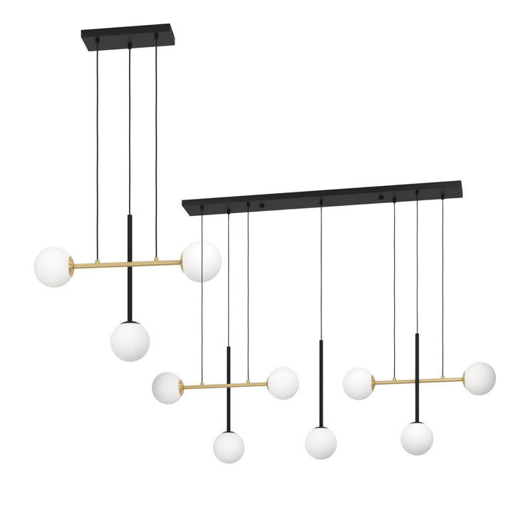 Eglo PAZ - 7/3 Light Pendant-Eglo-Ozlighting.com.au