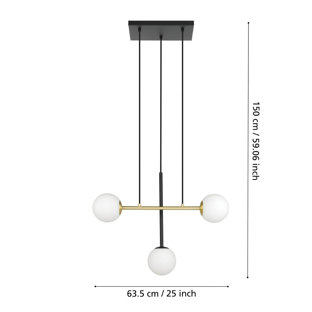 Eglo PAZ Pendant - 7/3 Light-Eglo-Ozlighting.com.au