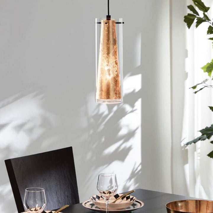 Eglo PINTO GOLD - 1/3 Light Pendant-Eglo-Ozlighting.com.au
