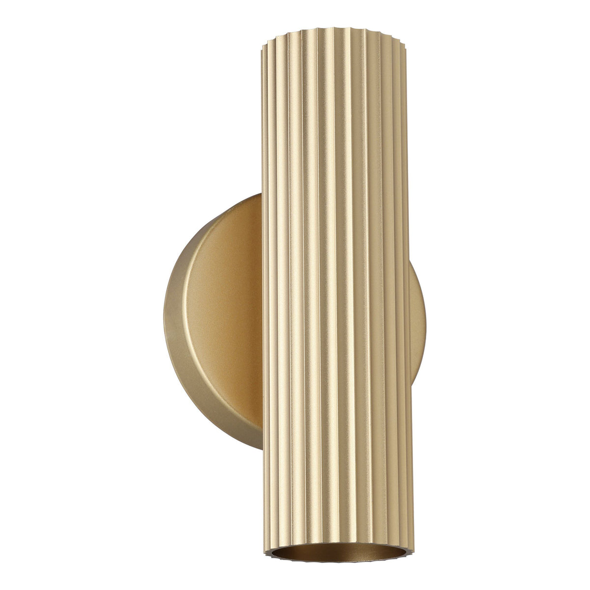 Eglo PORTILLO 2-Light GU10 Up and Down Wall Light - Matte Brass-Eglo-Ozlighting.com.au