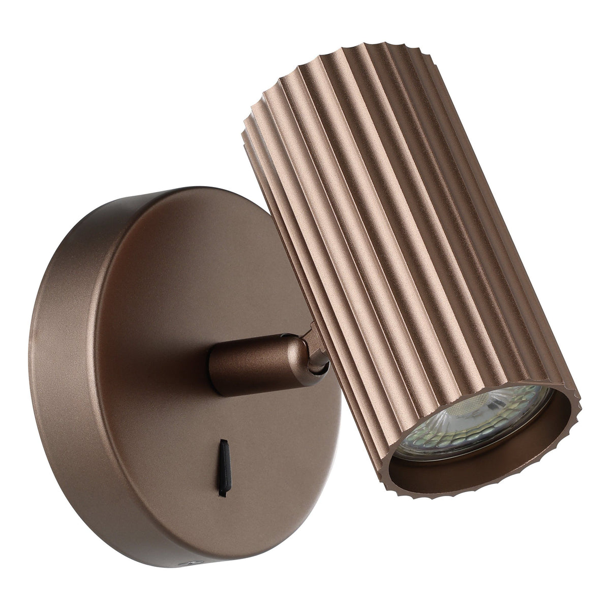 Eglo PORTILLO Adjustable GU10 Wall Spotlight - Bronze-Eglo-Ozlighting.com.au